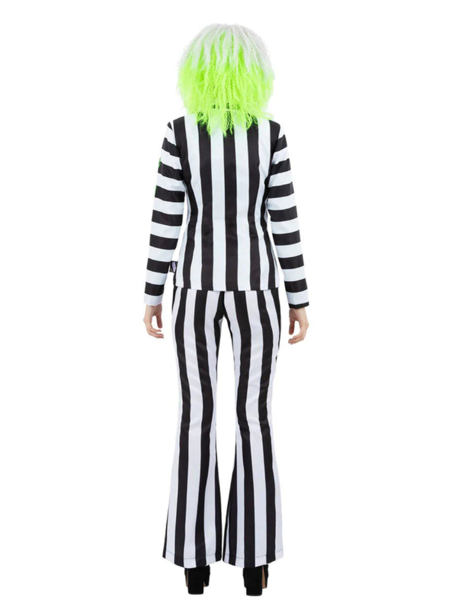 Mrs Mr Beetlejuice Fancy Dress Licensed Beetlejuice Costume Dress - Mrs. Or Mr. Outfit For Halloween & Parties Mr Mrs Beetlejuice Costume - Foto 2