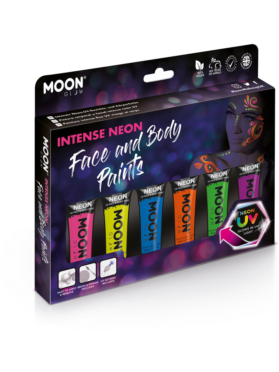 Paintglow Neon Yellow UV Face & Body Paint – Midlands Fancy Dress Redditch