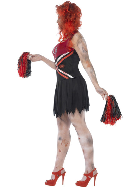 High School Horror Zombie Cheerleader Costume
