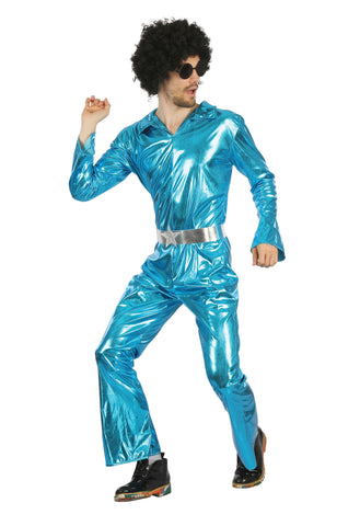Blue Disco Jumpsuit