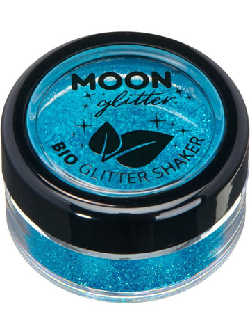 Blue Biodegradable Fine Glitter Shaker