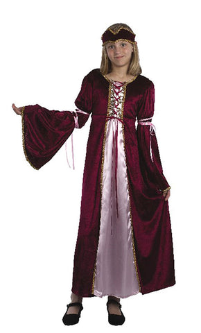 Child's Renaissance Princess Costume