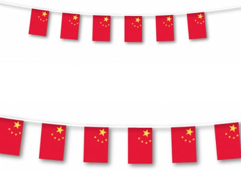 China Flag Bunting