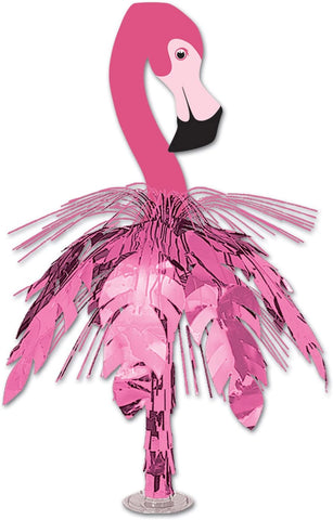 Foil Flamingo Cascade Centerpiece
