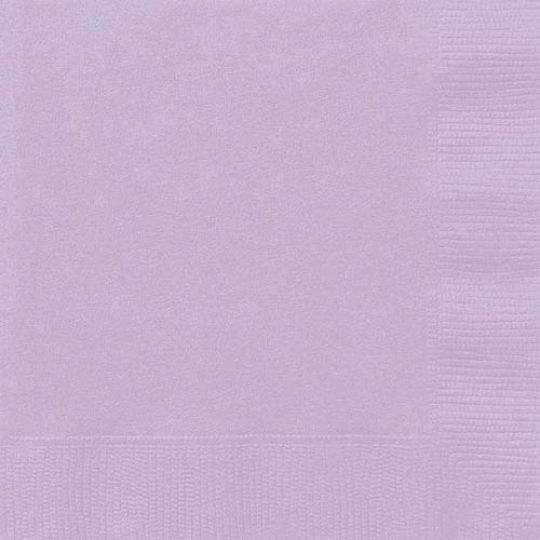 Lavender Paper Napkins