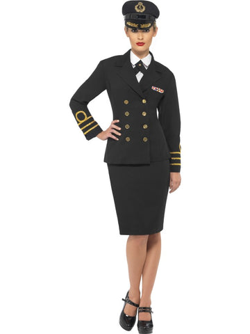 Navy Officer Female Costume
