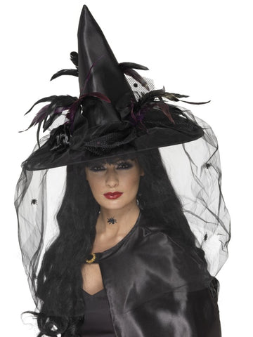 Deluxe Black Witches' Hat