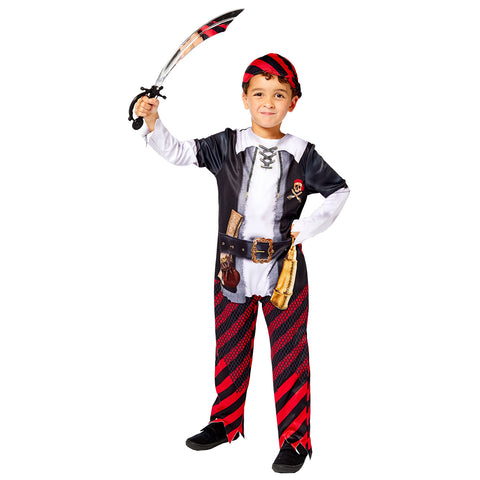 Child's Sustainable Pirate Boy Costume