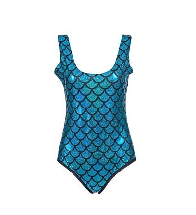 Turquoise Mermaid Bodysuit