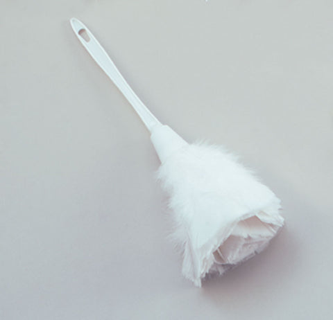 White Feather Duster