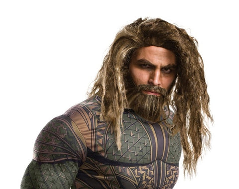 Aquaman Wig & Beard Set