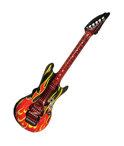 Flame Design Inflatable Guitar