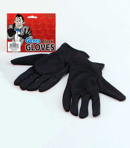 Gents' Black Gloves