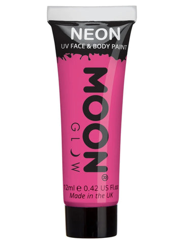 Moon Glow Intense Neon Pink UV Face Paint 12ml