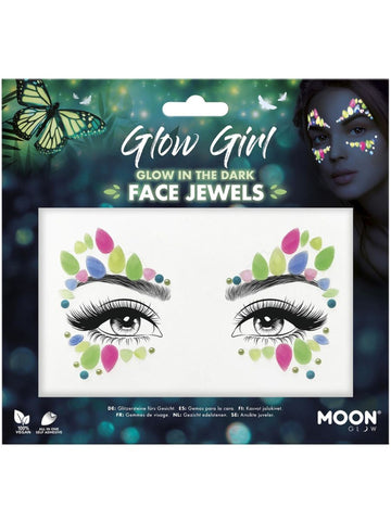 Moon Glow Glow Girl Face Jewels