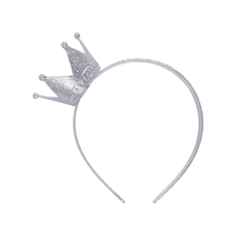 Silver Crown Headband
