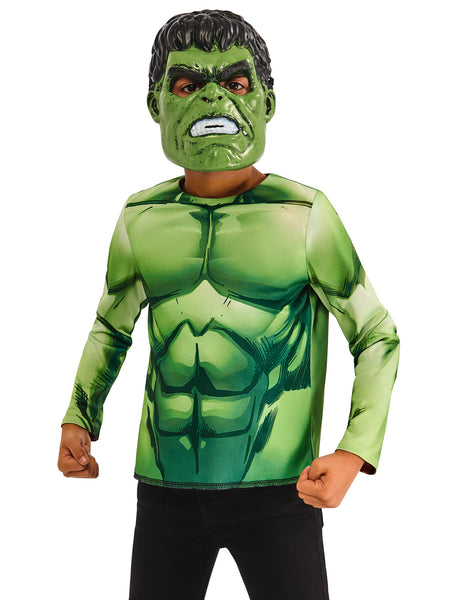 Child's Reversible Green & Red Hulk Costume