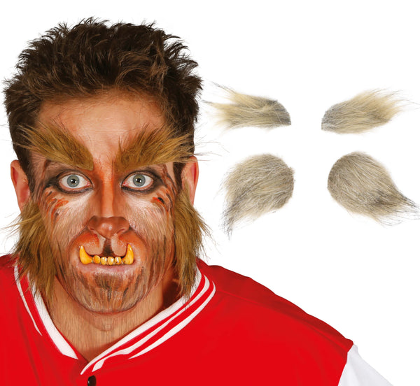 Werewolf Eyebrows and Sideburns