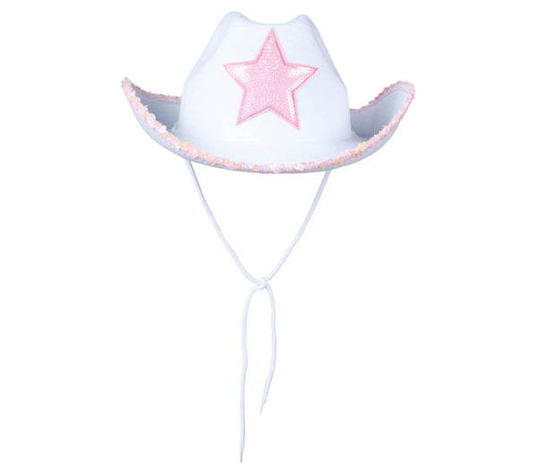 White Star Cowboy Hat