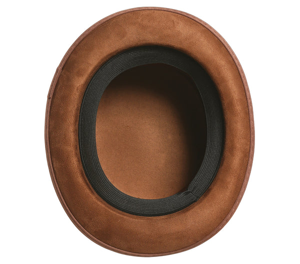 Brown Felt Topper Hat