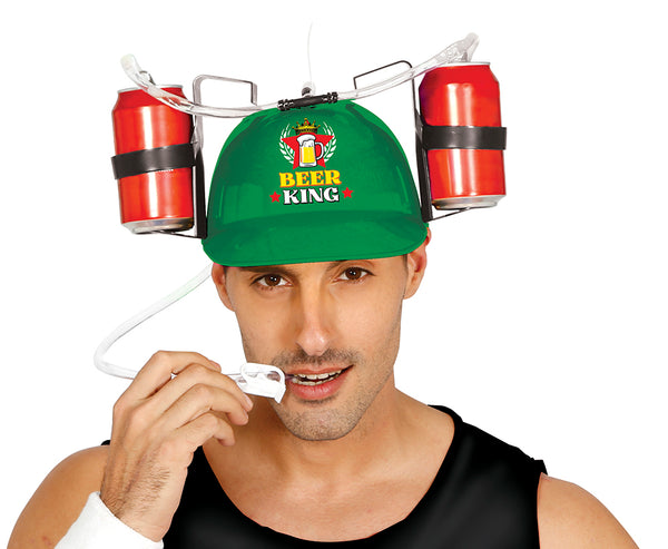 Beer King Drinking Helmet