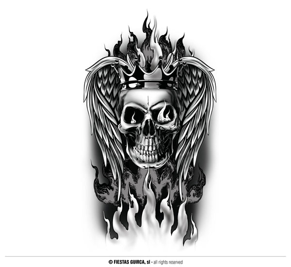 Skull Temporary Tattoos