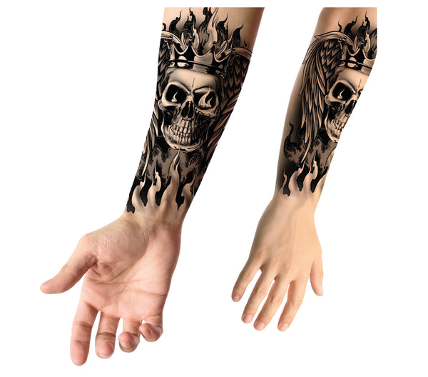 Skull Temporary Tattoos