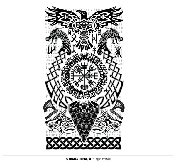 Viking Temporary Tattoos