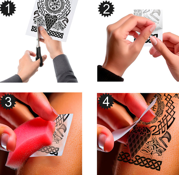 Viking Temporary Tattoos