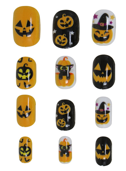 Children's Halloween False Nails