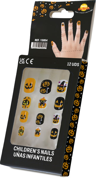 Children's Halloween False Nails