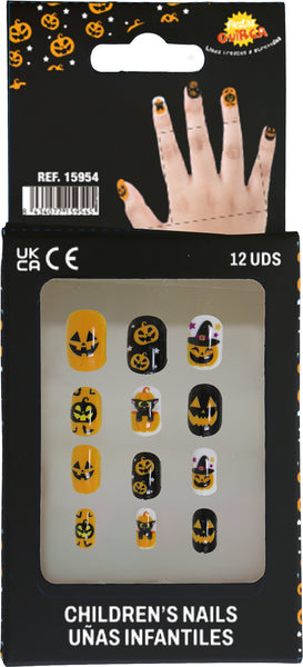 Children's Halloween False Nails
