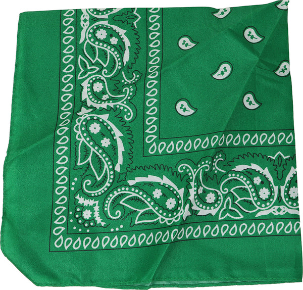 Green Cowboy Bandana