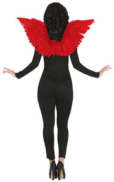 Red Feather Angel Wings