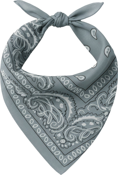 Grey Cowboy Bandana