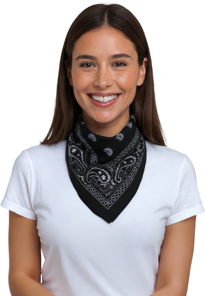 Black Cowboy Bandana