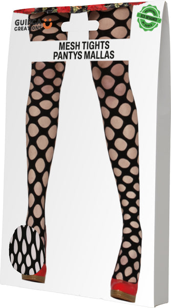 Black Large Hole Fishnet Tights