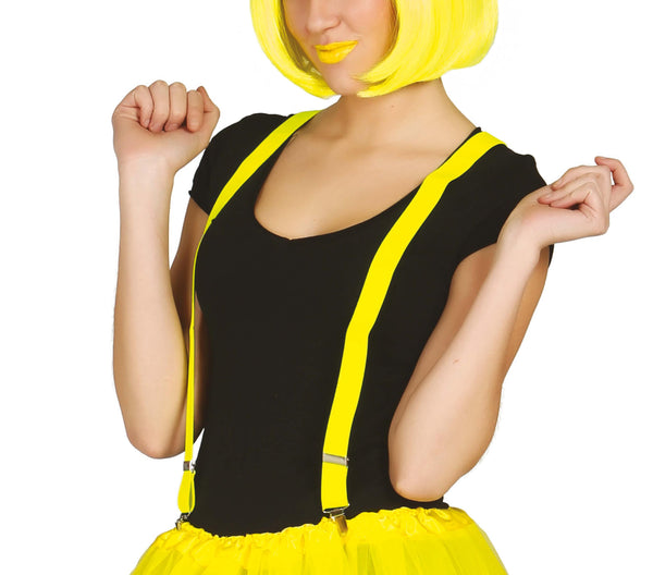 Neon Yellow Braces