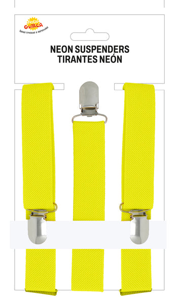 Neon Yellow Braces