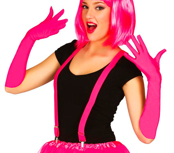 Neon Pink Braces