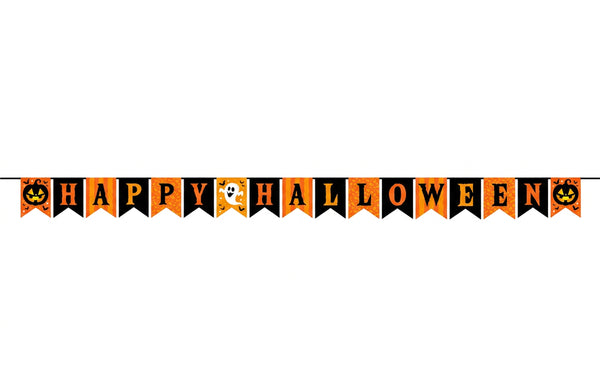 Happy Halloween Paper Garland Decoration