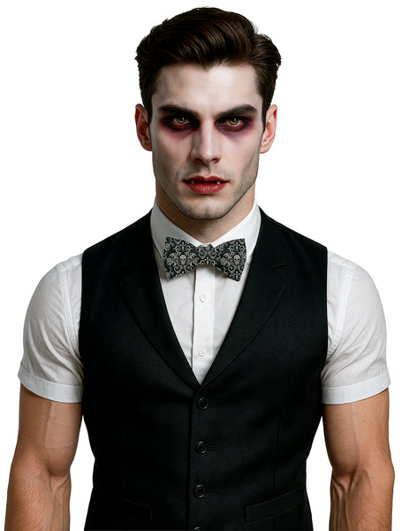 Gothic Skeleton Bow Tie
