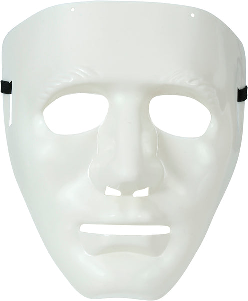 Child's Size White Face Mask