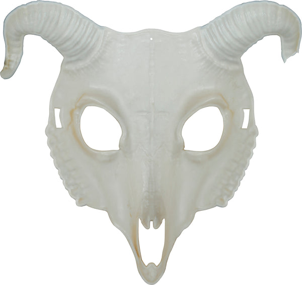 Satanic Priest Ram Skull Mask