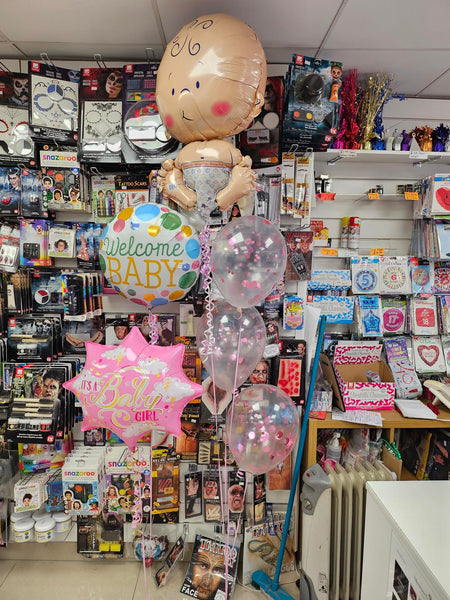 24 inch Welcome Baby Supershape Balloon