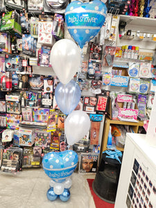 Baby Shower Mini Pyramid Balloon Bouquet