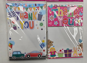 Thank You Note Pads (20pk)