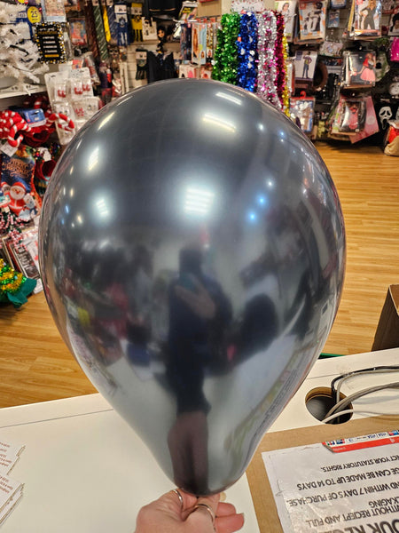 Kalisan Mirror Navy Latex Balloons