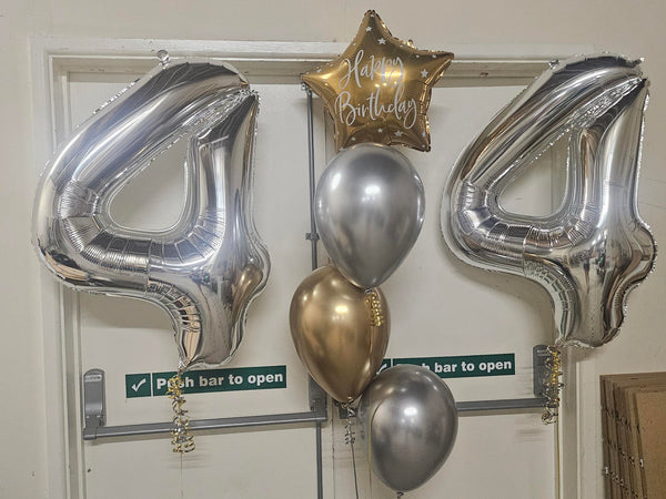Reflex Gold Latex Balloons