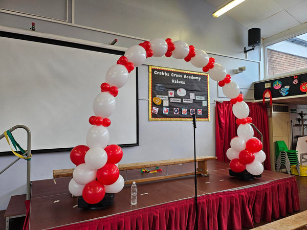 Deluxe Link Air-Filled Balloon Arch